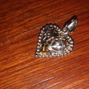 Vintage heart shaped Pendant